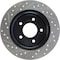 Centric Parts Sport Drilled/Slotted Brake Rotor, 127.45067L 127.45067L - alternate 2